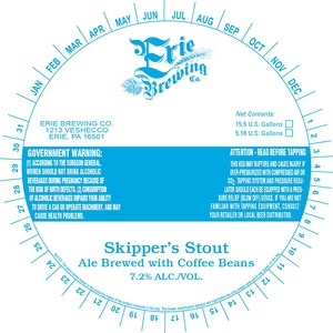 Erie Brewing Company Skipper's Stout