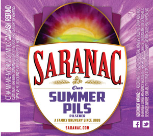 Saranac Summer Pils January 2015