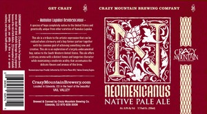 Crazy Mountain Brewing Company Neomexicanus December 2014