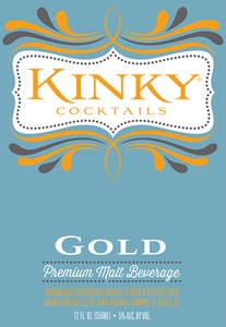 Kinky Cocktails Gold