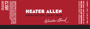 Heater Allen Brewing Winter Bock