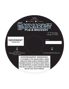 Indignant Imperial Stout 
