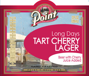 Point Tart Cherry Lager December 2014