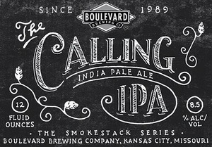 Boulevard Brewing Company The Calling IPA January 2015