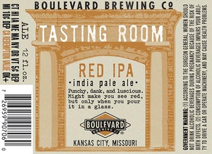Boulevard Red IPA India Pale Ale January 2015