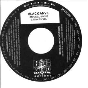 Big Wood Brewery LLC Black Anvil January 2015