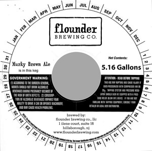 Flounder Brewing Co. Mukry Brown Ale January 2015