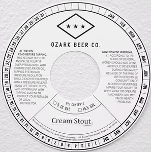 Ozark Beer Company January 2015