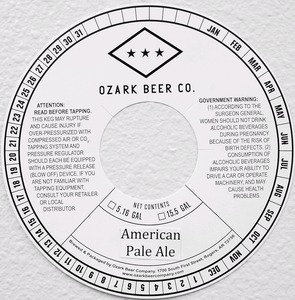 Ozark Beer Company January 2015