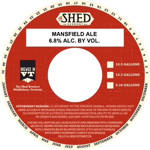 Shed Mansfield Ale January 2015