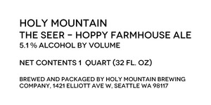 Holy Mountain The Seer January 2015