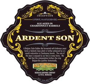 Nebraska Brewing Company Ardent Son