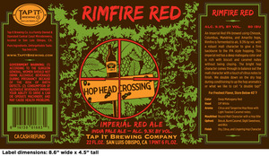 Tap It Brewing Co. Rimfire Red January 2015