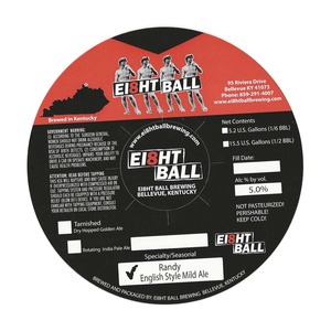 Ei8ht Ball Brewing Randy January 2015