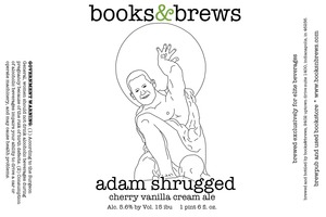 Adam Shrugged Cherry Vanilla Cream Ale January 2015