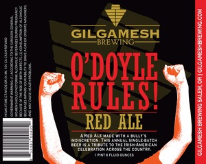 Gilgamesh Brewing O'doyle Rules!