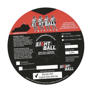 Ei8ht Ball Brewing Bloody Hell January 2015