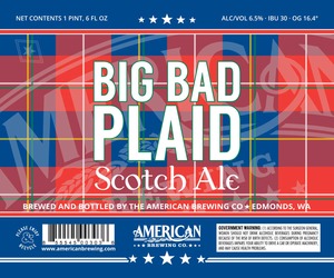 American Brewing Company, Inc. Big Bad Plaid Scotch Ale