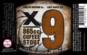 Duclaw Brewing Co./cafe Racer Xxx X9