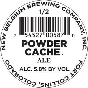 New Belgium Brewing Company, Inc. Powder Cache January 2015