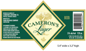 Cameron's Lager