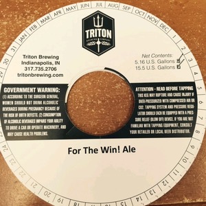 Triton Brewing For The Win! February 2015