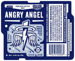 Big Boss Brewing Co Angry Angel January 2015