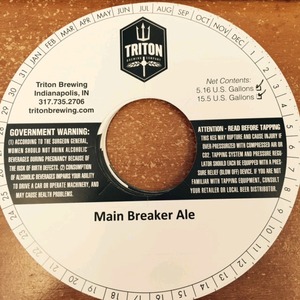 Triton Brewing Main Breaker February 2015