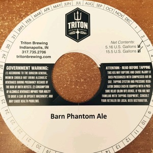 Triton Brewing Barn Phantom February 2015