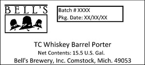 Bell's Tc Whiskey Barrel Porter