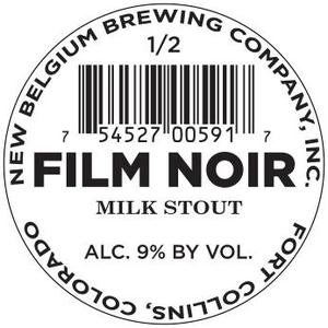 New Belgium Brewing Company, Inc. Film Noir Milk Stout February 2015