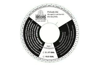 4 Hands Brewing Company Prelude Ale February 2015