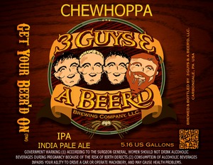 3 Guys & A Beer'd Chewhoppa February 2015