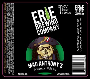 Erie Brewing Company Mad Anthony's