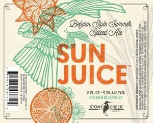 Stony Creek Brewery Sun Juice