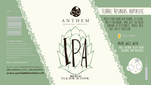 Anthem Brewing Company IPA February 2015