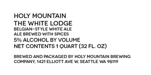 Holy Mountain The White Lodge February 2015