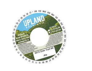 Upland Brewing Company 2015 Side Trail #8 February 2015