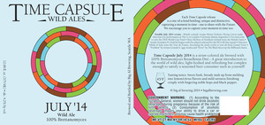 Time Capsule Wild Ales July '14 Wild Ale February 2015