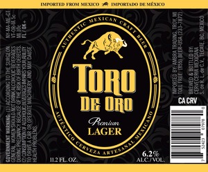 Toro De Oro Premium Lager