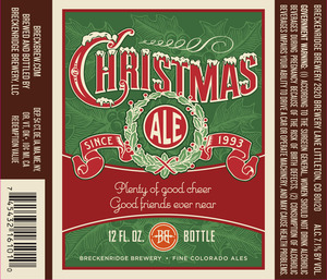 Breckenridge Brewery Christmas Ale