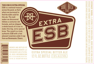 Breckenridge Brewery Extra Esb