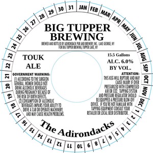 Big Tupper Brewing Touk March 2015