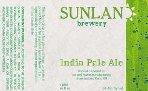 Sunlan Brewery February 2015