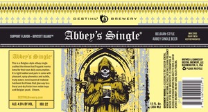 Destihl Brewery Abbey's Single February 2015
