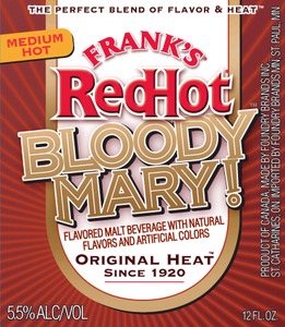 Frank's Red Hot Bloody Mary! Original Heat