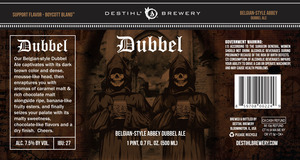 Destihl Brewery Dubbel March 2015