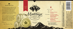 Elevation Beer Co Montanya
