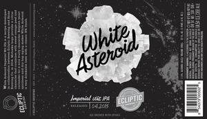 White Asteroid Imperial Wit Ipa March 2015