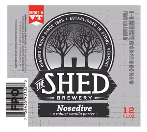 Shed Nosedive March 2015